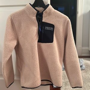 Kids vineyard vines sheep sweater zip up